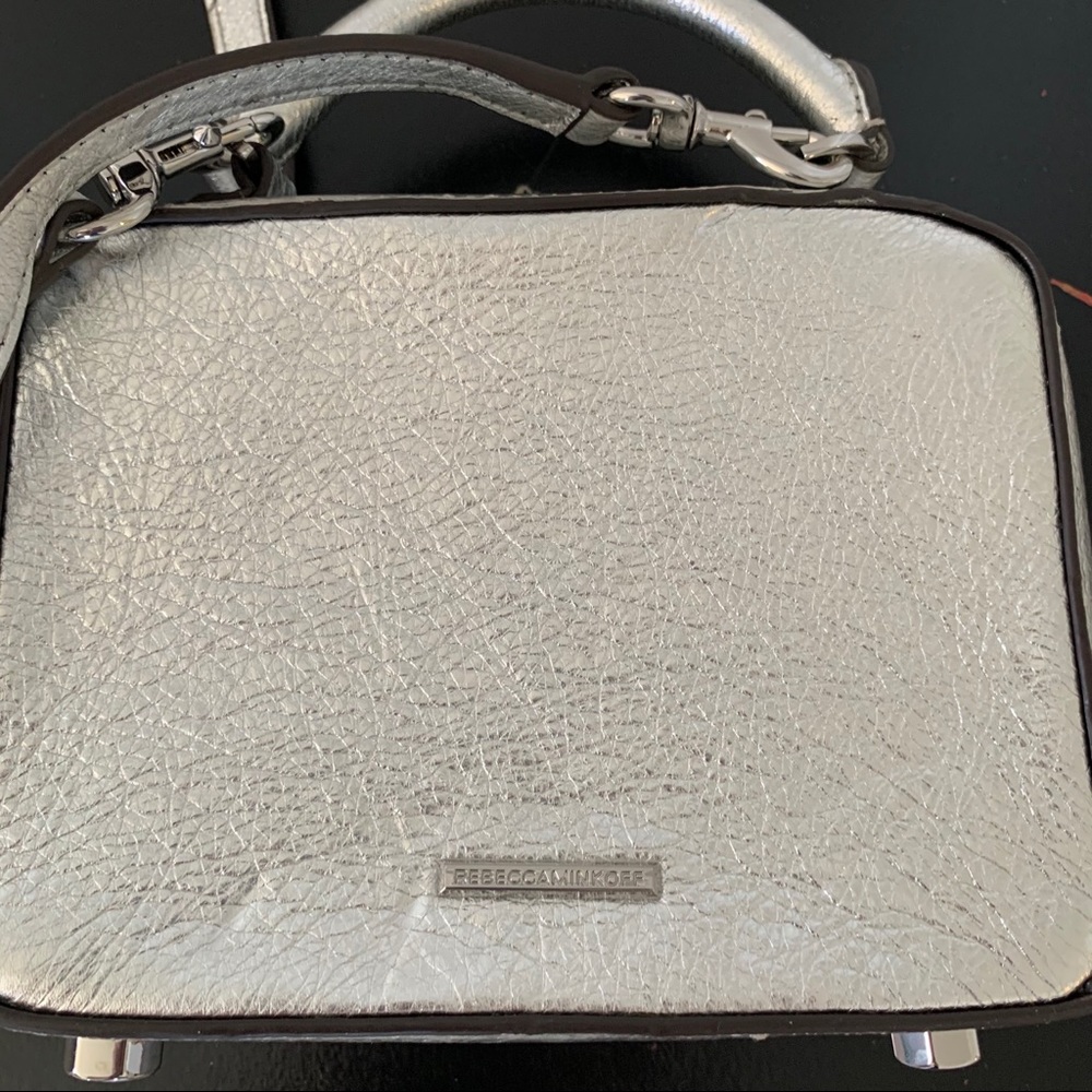 Rebecca Minkoff Silver mini bag